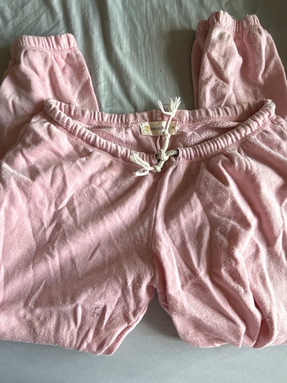 Ocean Drive Pastel Pink Cozy Sweatpants